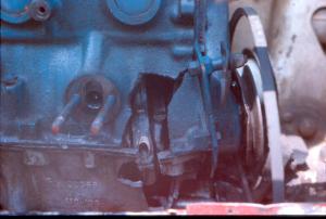 Broken crank