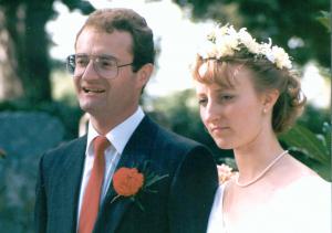 R A Wedding couple