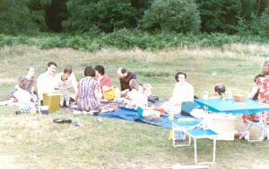 picnic before Hugh wedding